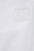Бавовняні шорти EA7 Emporio Armani колір білий (3065299)