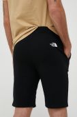 Бавовняні шорти The North Face колір чорний (3213122)