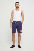 Бавовняні шорти лаунж Emporio Armani Underwear колір синій (3151712)