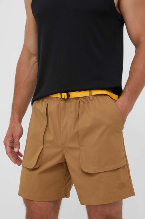 Шорти outdoor The North Face Class V колір зелений