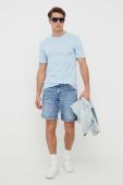 Джинсові шорти Guess чоловічі колір блакитний (3191898)