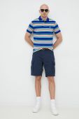 Бавовняні шорти Polo Ralph Lauren чоловічі колір синій