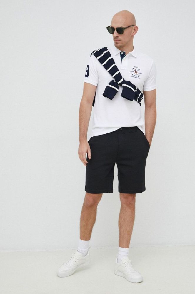 Шорти Polo Ralph Lauren чоловічі колір чорний (2966787) фото 2