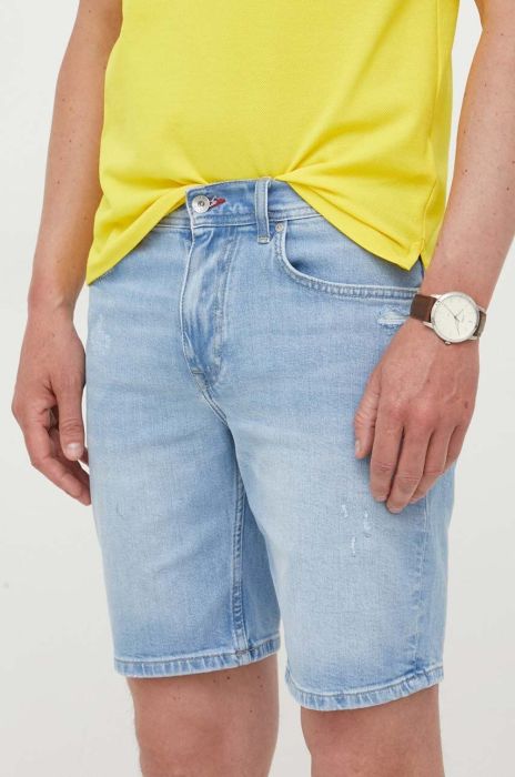 Джинсові шорти Tommy Hilfiger чоловічі колір блакитний (3314302)