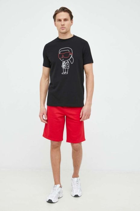 Шорти Karl Lagerfeld чоловічі колір червоний