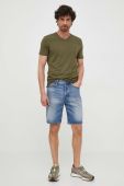Джинсові шорти United Colors of Benetton чоловічі колір блакитний (3283148)