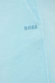 Бавовняні шорти BOSS BOSS ORANGE колір блакитний