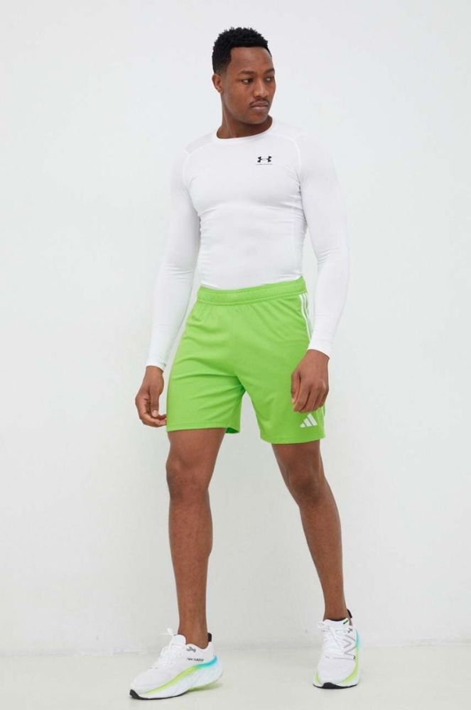 Шорти для тренувань adidas Performance Tiro 23 колір зелений фото 2