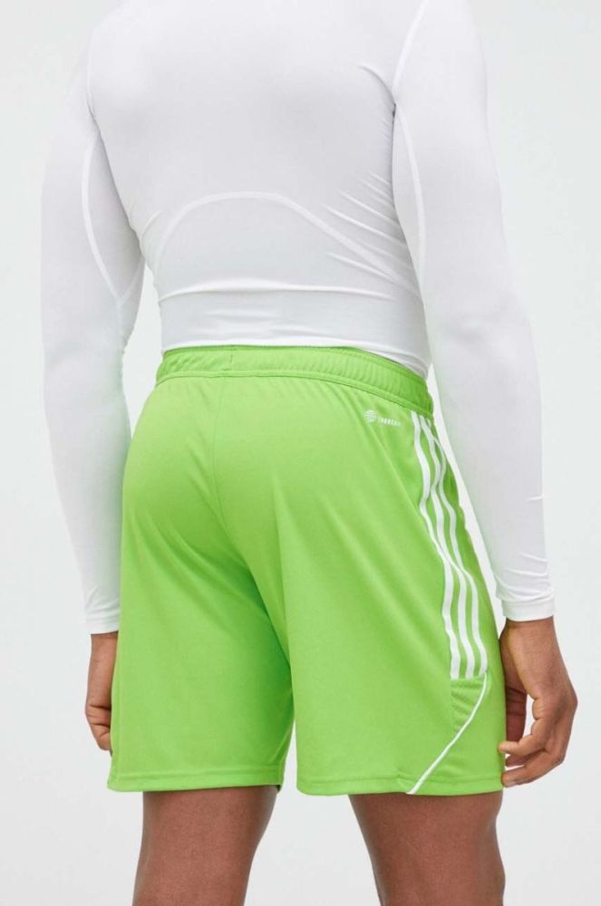 Шорти для тренувань adidas Performance Tiro 23 колір зелений фото 3