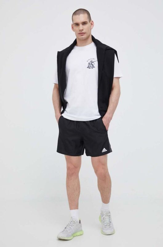 Шорти adidas Performance чоловічі колір чорний (3217280) фото 2