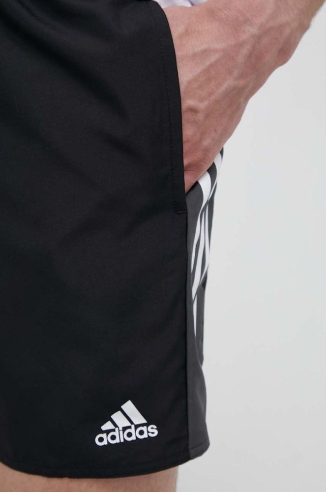 Шорти adidas Performance чоловічі колір чорний (3217280) фото 4