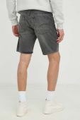 Джинсові шорти G-Star Raw чоловічі колір сірий