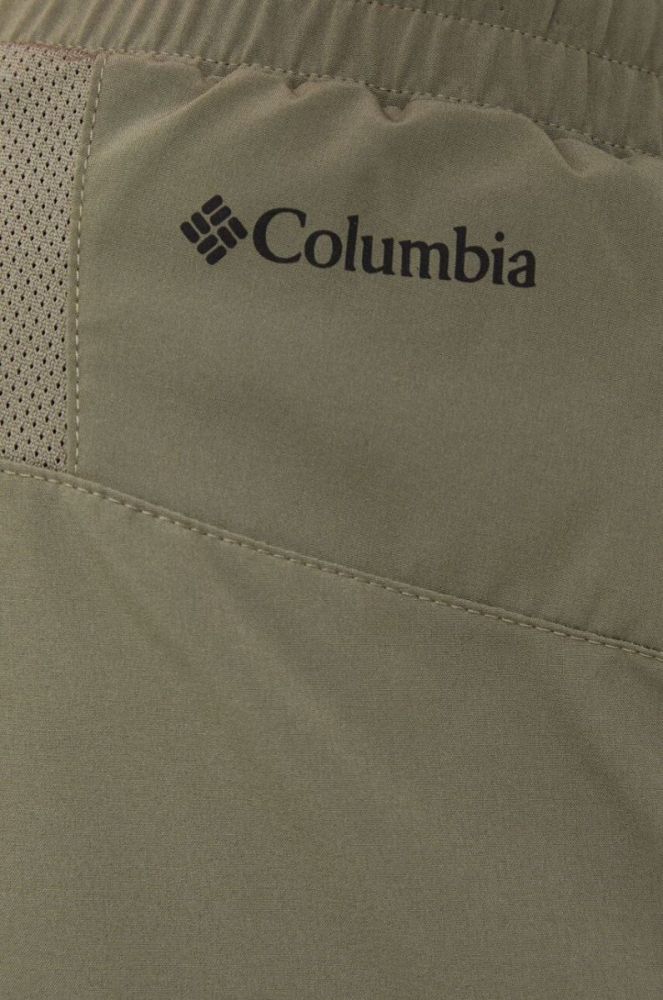 Шорти outdoor Columbia Columbia Hike колір зелений фото 4