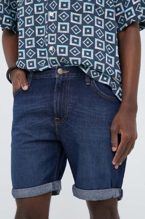 Джинсові шорти Lee Rider чоловічі колір синій