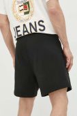 Бавовняні шорти Tommy Jeans колір чорний (2997277)