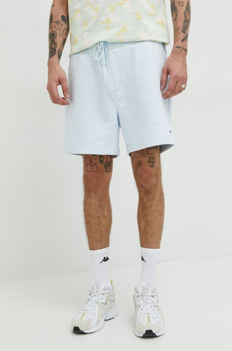 Шорти Tommy Jeans чоловічі колір блакитний (3078890)