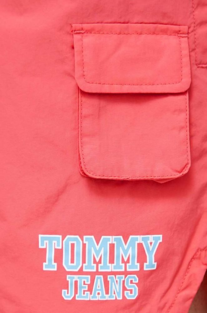 Купальні шорти Tommy Jeans колір рожевий (3148574) фото 4