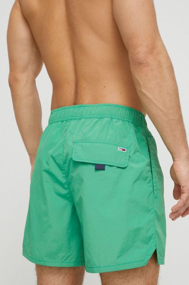 Купальні шорти Tommy Jeans колір зелений (3148579) фото 3