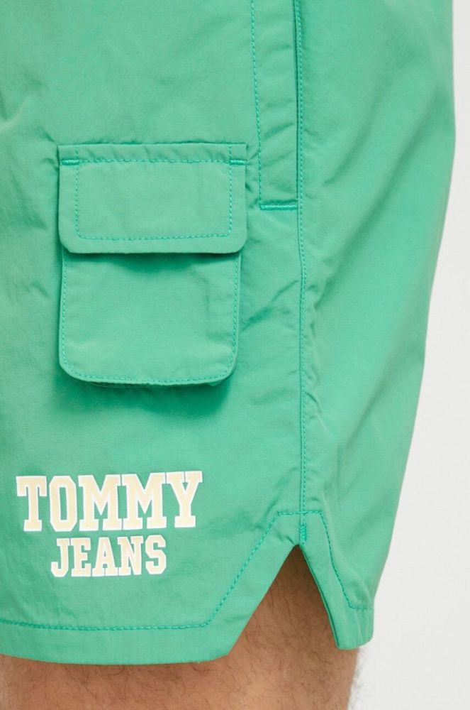 Купальні шорти Tommy Jeans колір зелений (3148579) фото 4