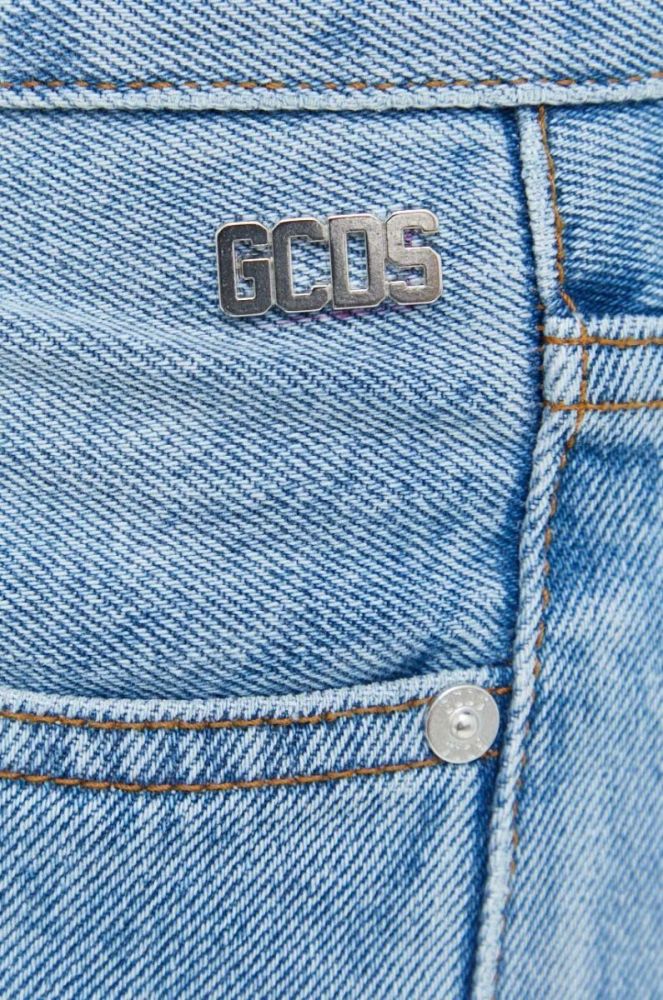 Джинсові шорти GCDS чоловічі колір блакитний фото 5