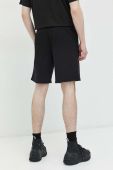 Бавовняні шорти Superdry колір чорний