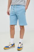 Бавовняні шорти PS Paul Smith колір блакитний (2997355)