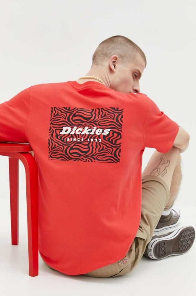 Бавовняні шорти Dickies колір бежевий фото 2