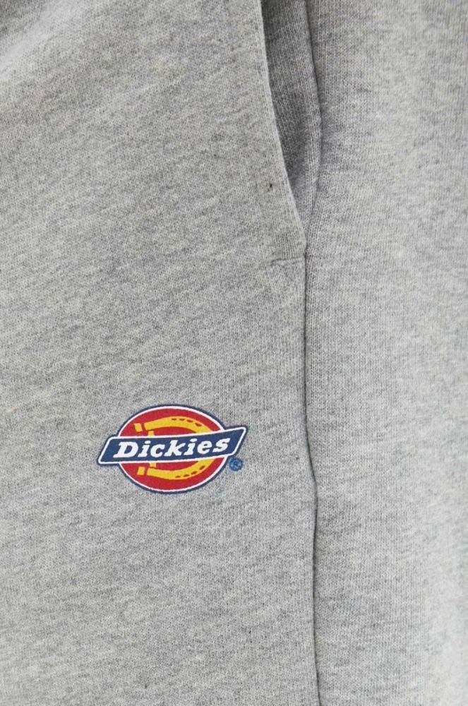 Бавовняні шорти Dickies колір сірий меланж фото 4