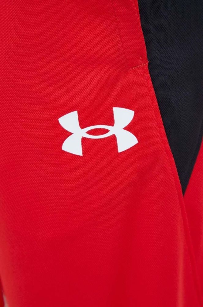 Шорти для тренувань Under Armour Baseline колір червоний фото 4