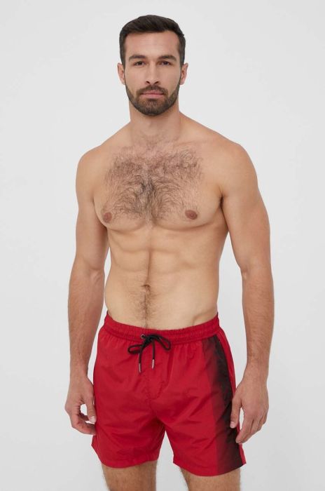 Купальні шорти Trussardi колір бордовий (3285892)