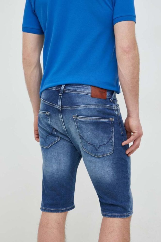 Джинсові шорти Pepe Jeans Jack чоловічі колір блакитний фото 3