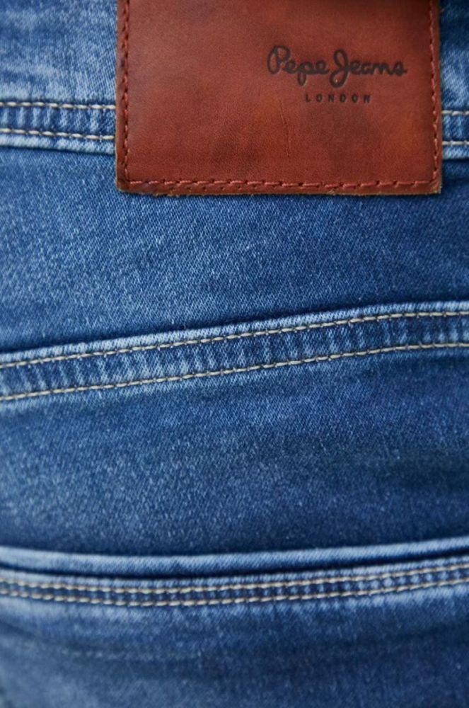 Джинсові шорти Pepe Jeans Jack чоловічі колір блакитний фото 5