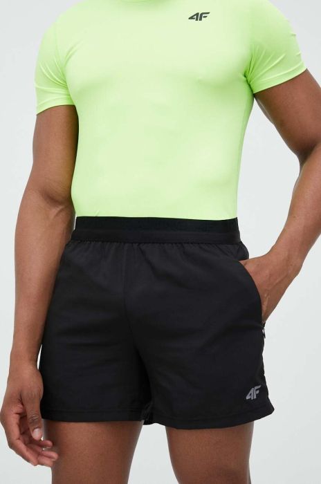 Шорти для тренувань 4F колір чорний