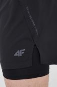 Шорти для бігу 4F колір чорний