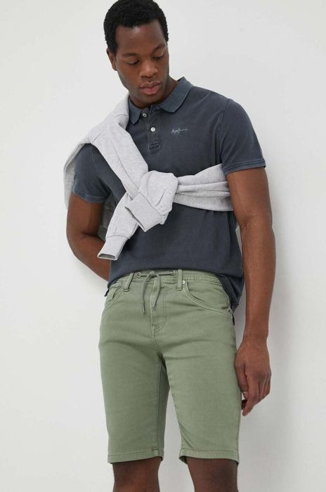 Шорти Pepe Jeans Jagger чоловічі колір зелений