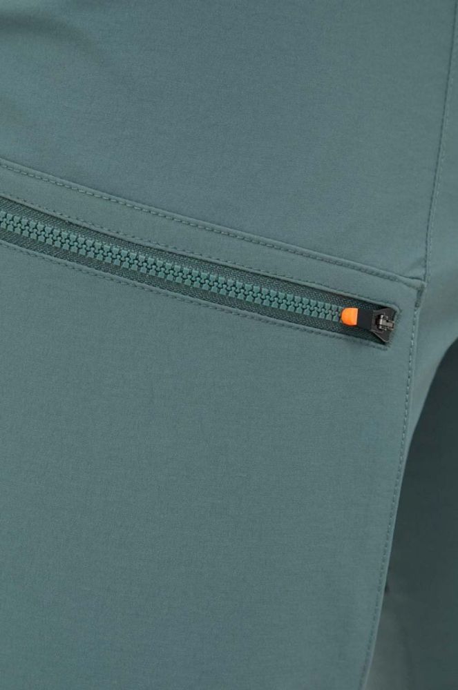Шорти outdoor Mammut Zinal Hybrid колір зелений фото 6
