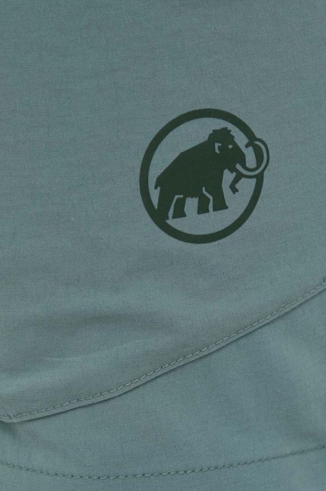 Шорти outdoor Mammut Zinal Hybrid колір зелений фото 7