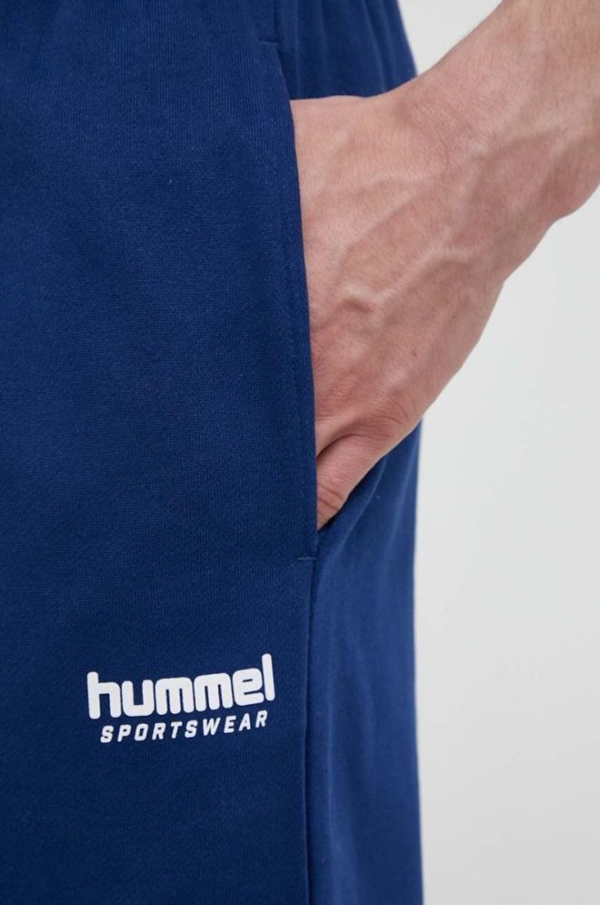 Шорти Hummel чоловічі колір синій меланж (3217242) фото 4