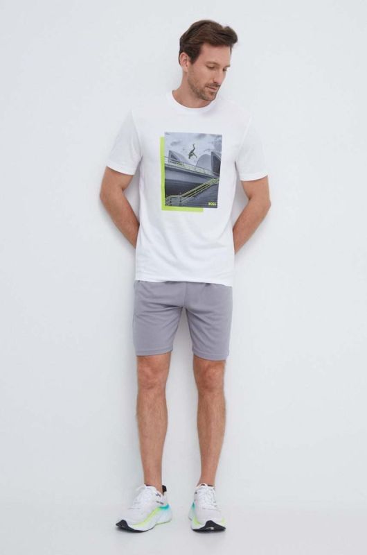 Шорти для тренувань Hummel Flex Mesh колір сірий фото 2