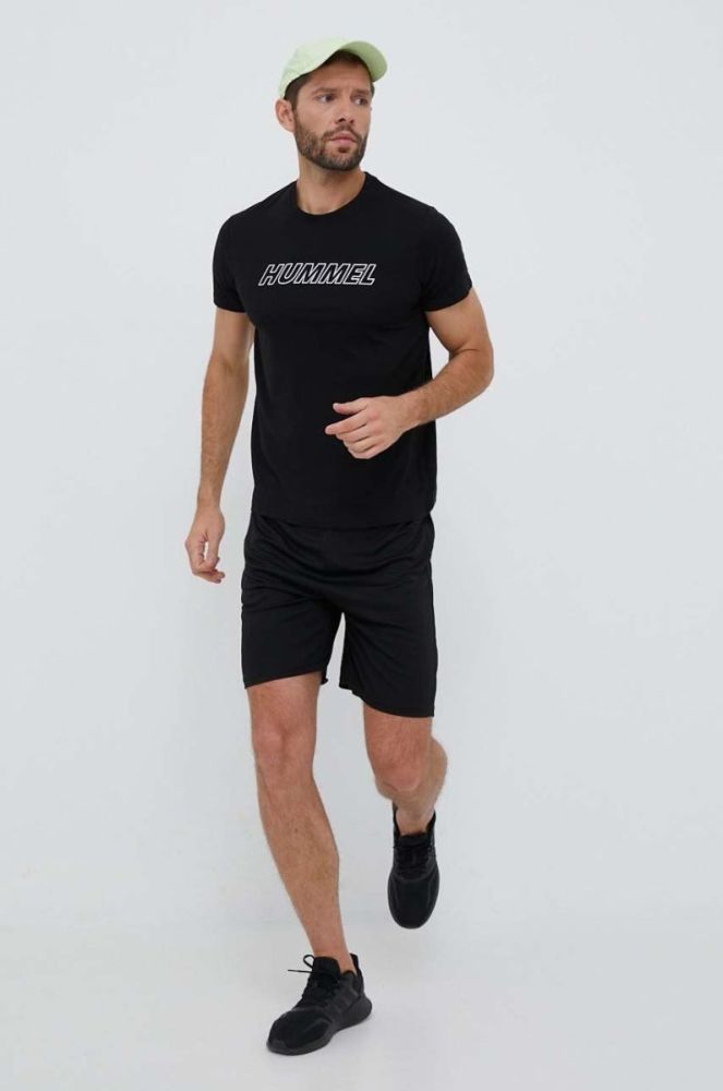 Шорти для тренувань Hummel Flex Mesh колір чорний фото 2