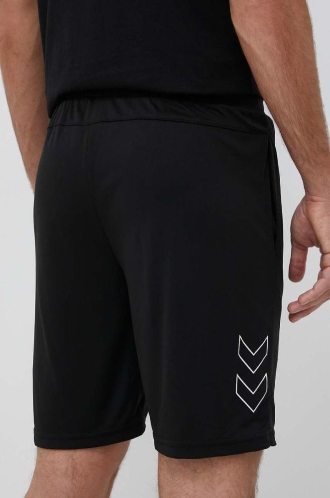 Шорти для тренувань Hummel Flex Mesh колір чорний фото 3