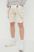 Шорти Alpha Industries чоловічі колір бежевий