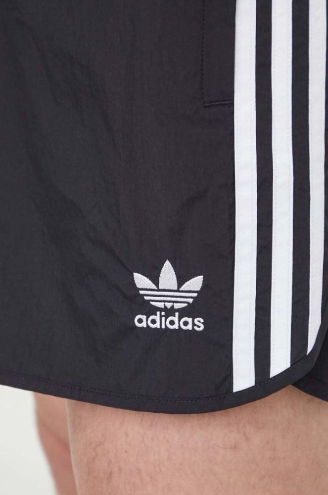 Шорти adidas Originals Adicolor Sprinter чоловічі колір чорний HS2069-black фото 4