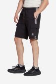 Бавовняні шорти adidas Originals Adicolor Classics 3-Stripes Cargo колір чорний IA6334-BLACK