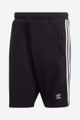 Бавовняні шорти adidas Originals Adicolor Classics 3-Stripes Sweat колір чорний IA6351-black
