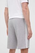 Бавовняні шорти adidas Originals Adicolor Classics 3-Stripes Sweat Shorts колір сірий IA6354-grey