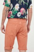 Джинсові шорти Pepe Jeans Callen чоловічі колір помаранчевий