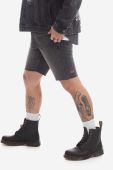 Джинсові шорти KSUBI чоловічі колір чорний MPS23WA001-BLACK