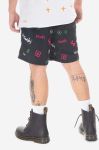 Шорти KSUBI колір чорний візерунок MPS23WA003-BLACK