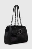 Шкіряна сумочка Guess колір чорний (2896975)